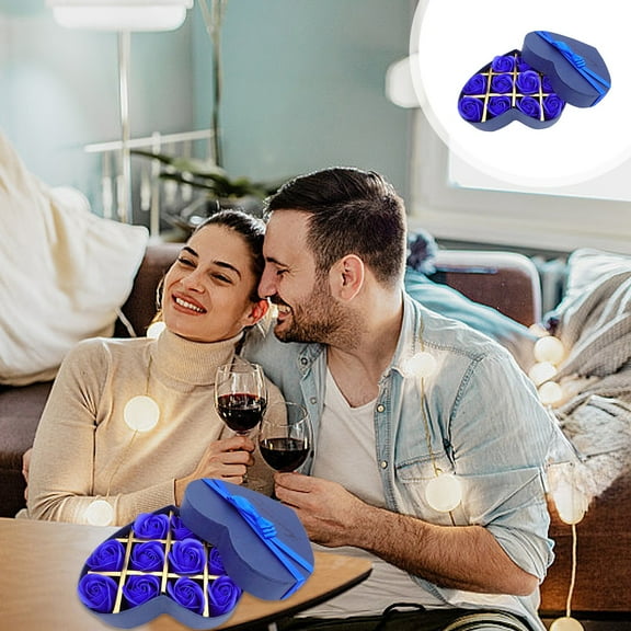 Elegant Rose Flower Gift Box for Valentine's Day, Anniversary, Birthday - Premium Paper Rose Arrangement for Girlfriend, Romantic Keepsake for Qixi Festival & Special Occasions