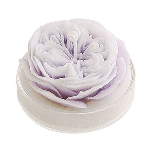 Elegant Rose Scented Soy Wax Candle for Home Meditation Relaxation Birthday Celebration and Yoga Stress Photo Prop Table Centerpiece