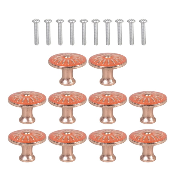 Elegant Round Kitchen Cabinet Knob Durability Aluminum Cupboard Handle