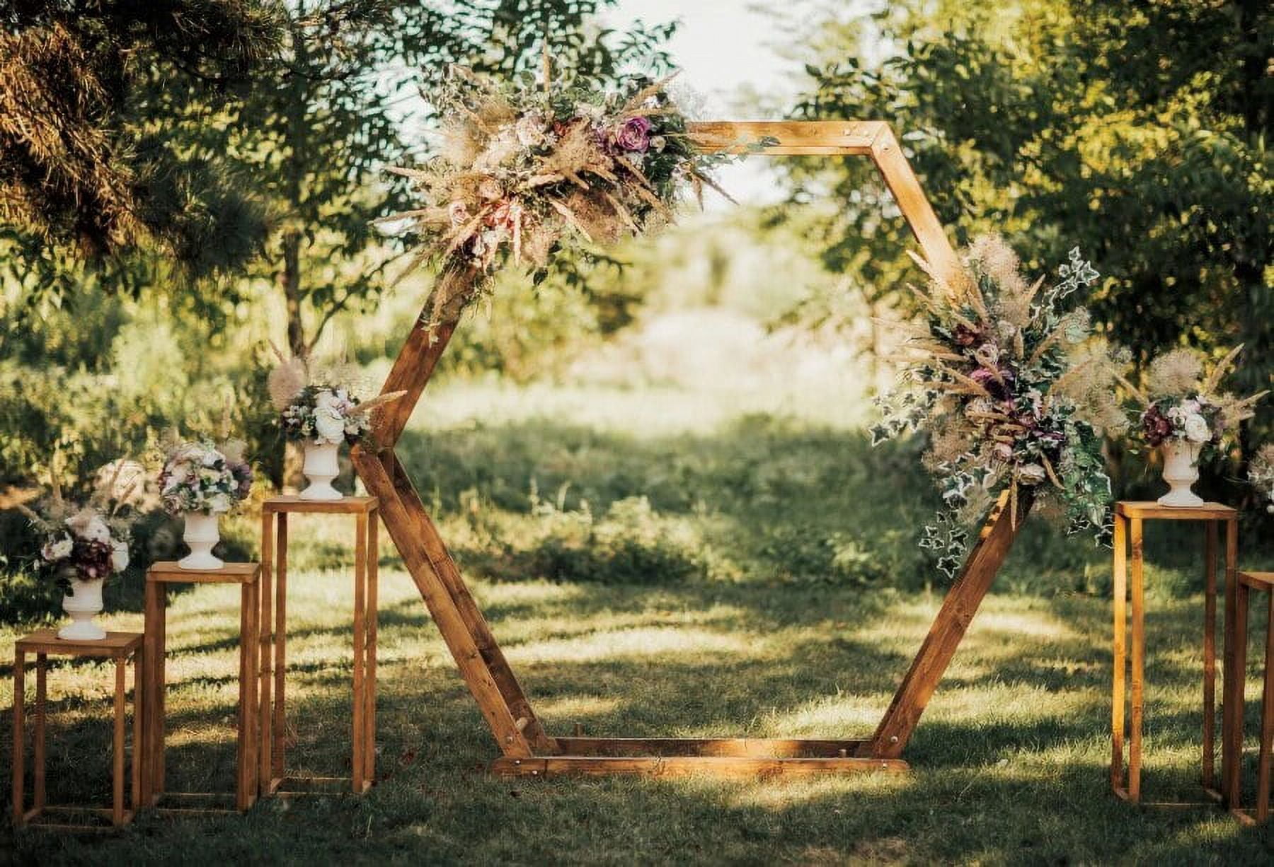 Elegant Rustic Wood Floral Wedding Photography Backdrops Bridal Shower ...