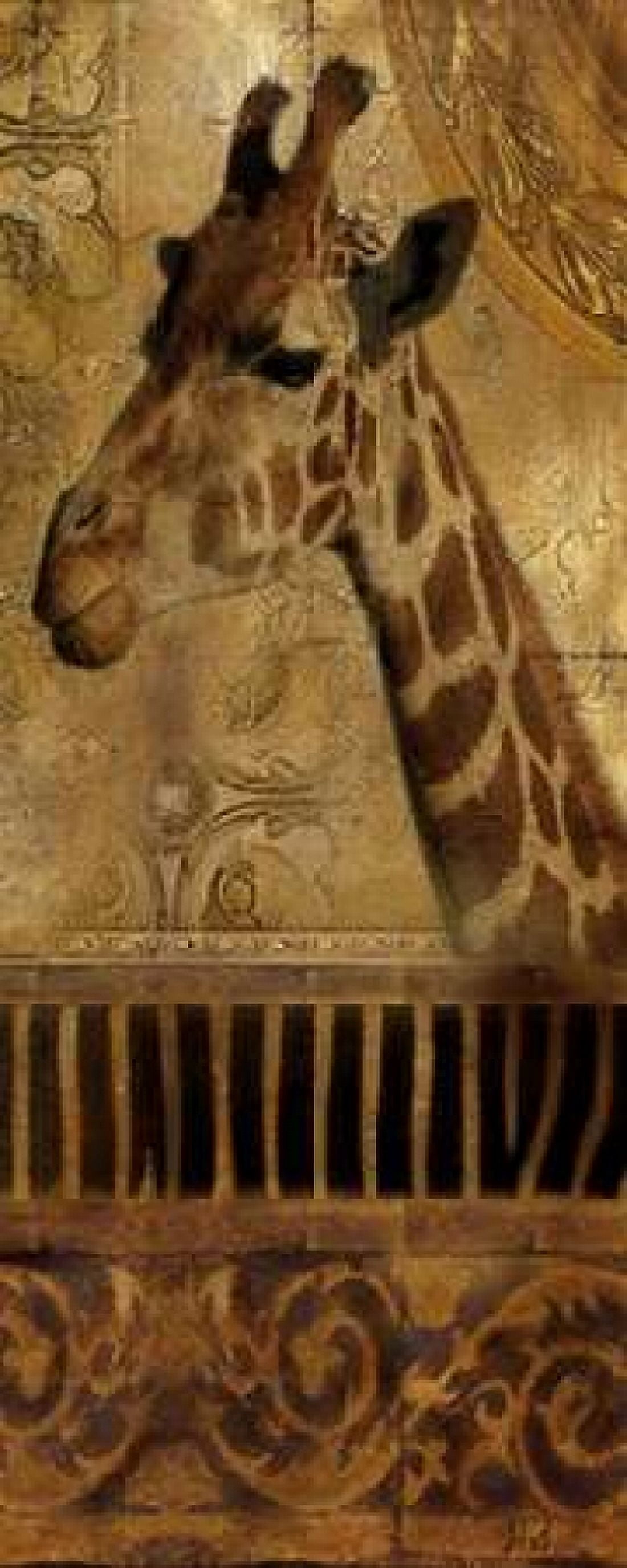 Elegant Safari III Canvas Art - Patricia Pinto (10 x 20)
