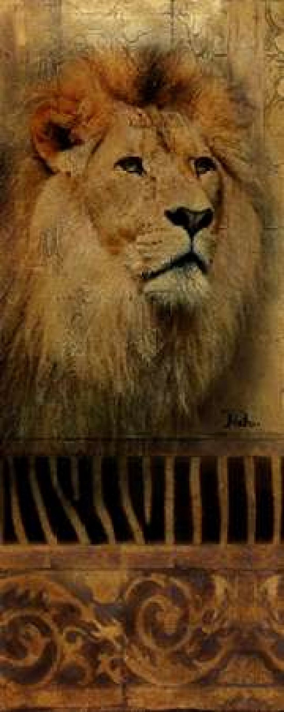 Elegant Safari IV Canvas Art - Patricia Pinto (24 x 48)