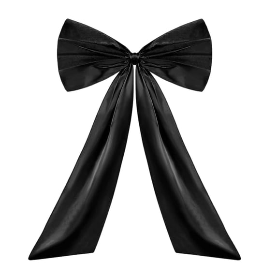 Satin Ribbon Bow Hanging for Room Wall Birthday Party Wedding Christmas Bridal Shower Graduation Ballerina Girl Home Decoration