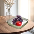 thumbnail image 1 of Elegant Serving Tray with Handles, Modern Fruit and Snack Platter for Living Room, Kitchen, Party, Rustic Wooden Centerpiece for Dining Table, Dessert Display, Charcuterie Board, Entertaining Bowls, 1 of 4