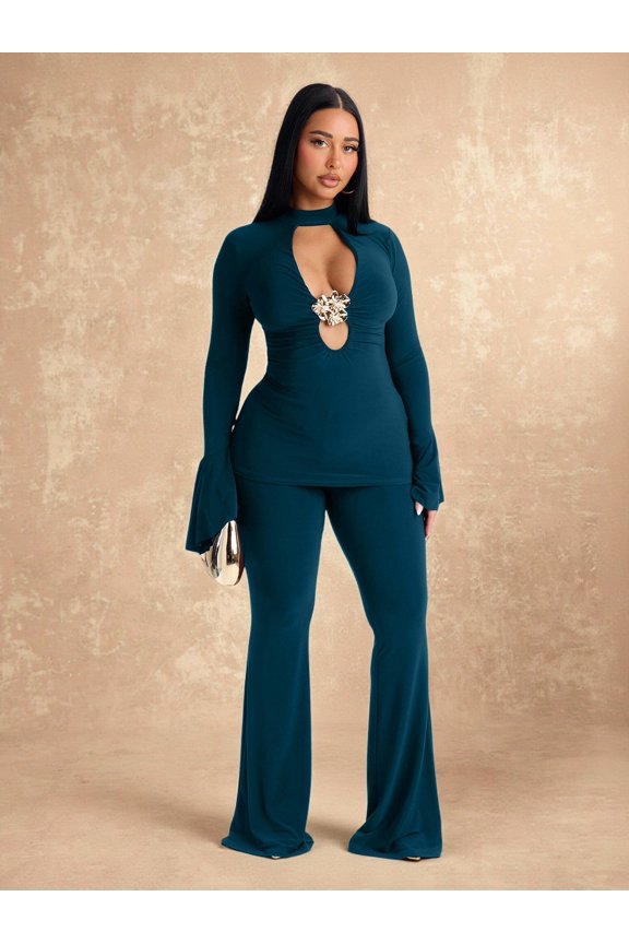 Elegant Sets with Flared Pants