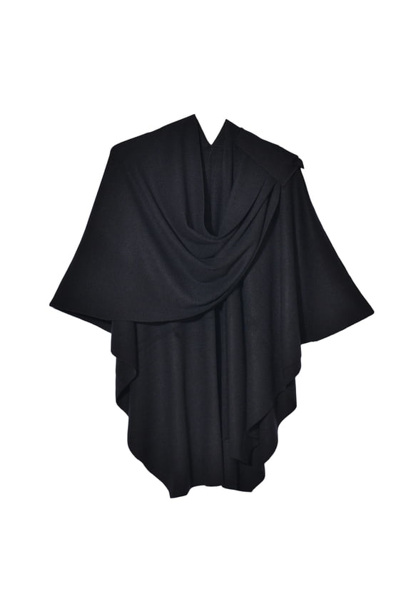 Elegant Shawl Wraps for Women, Warm Winter Woolen Cape Open Front Poncho Scarf Blanket Cardigan Coat