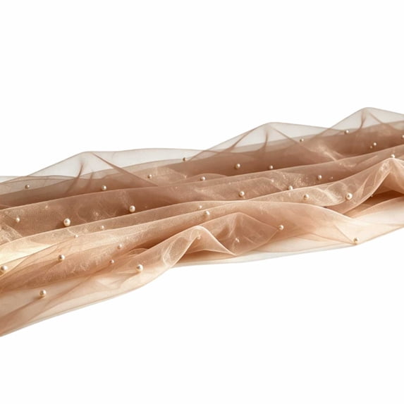 Elegant Sheer Polyester Table Runner for Weddings, Parties, and Event Decor – Romantic, Layered, Soft Flowing Fabric for Dining & Celebrations