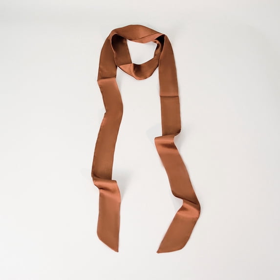 Elegant Silk Scarf For Versatile For Hair And Neck Fashionable Lightweight Shawl