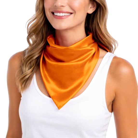 Elegant Silk Scarves for Daily Wear Soft Square Shawl with Lightweight Drape Subtle Shine
