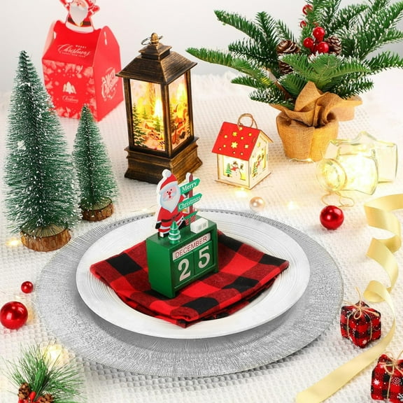 Elegant Silver Charger Plates 13 Inch, Bulk Pack of 100 Reusable Dish Decor, Holiday Party Tableware for Formal Events