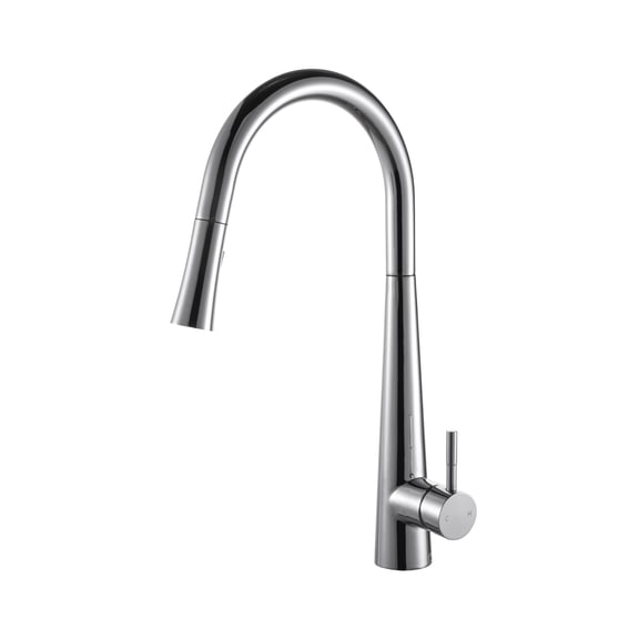 Elegant Slimmed Pull-Out Kitchen Faucet