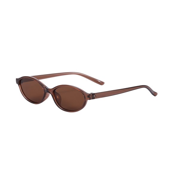 Elegant Small Oval Sunglasses UV400 Filter Lens Sun Glasses Multiple Color Option For Men And Women Reducing Glares