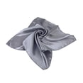 thumbnail image 1 of Elegant Small Silk Feel Solid Color Satin Square Scarf 19.5", 1 of 2
