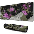 thumbnail image 1 of Elegant & Soft Garden Flowers Mouse Mat - Non-Slip Rubber Base, Easy Slide Surface, Splash Resistant, Unique Design, Portable, Great for All PCs, Personalized Style, 31.5x11.8 Inch, 1 of 7