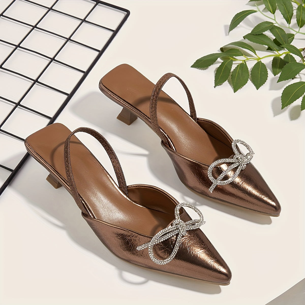 elegant kitten heels