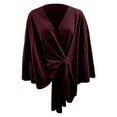 thumbnail image 1 of Elegant Solid Color Shawl Cape For Women Soft And Comfortable Poncho Outerwear Winter Scarves for Women with Tassels Tan Blanket Scarf for Women Shoulder Cover up for Dresses Cloak for Women with Hood, 1 of 3