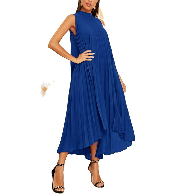 Walmart royal blue dress cheap