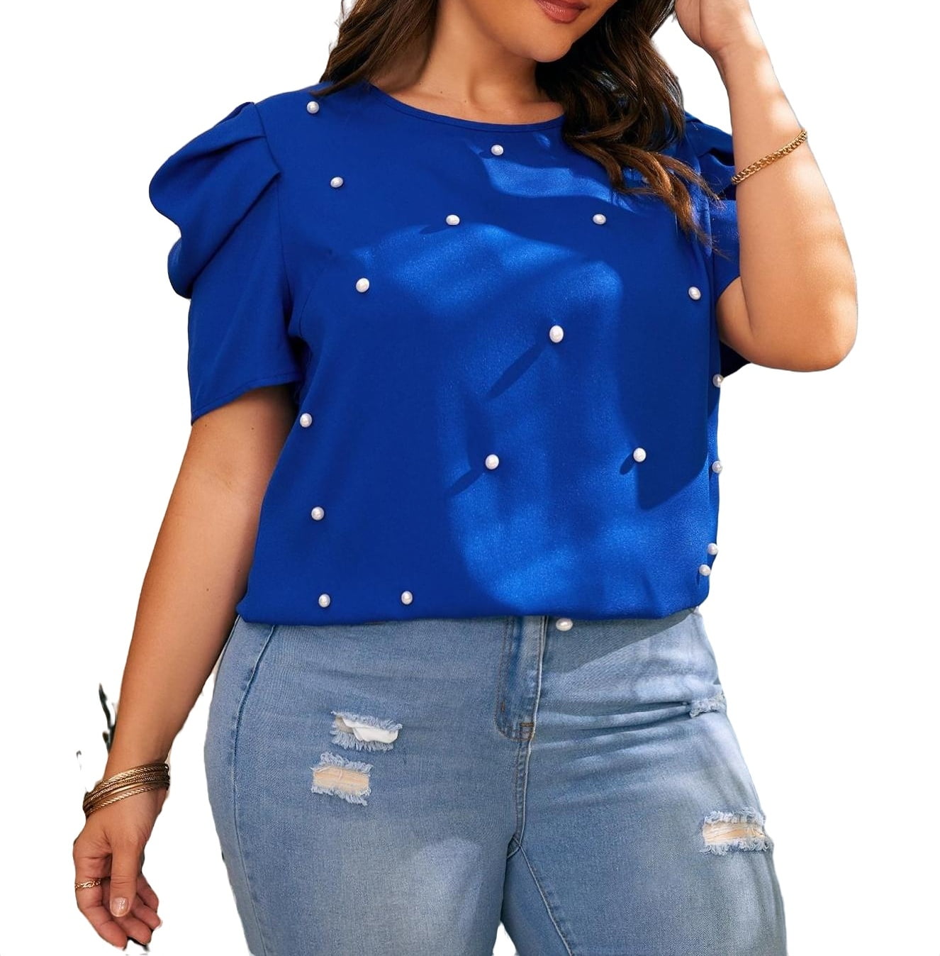 elegant blouses plus size