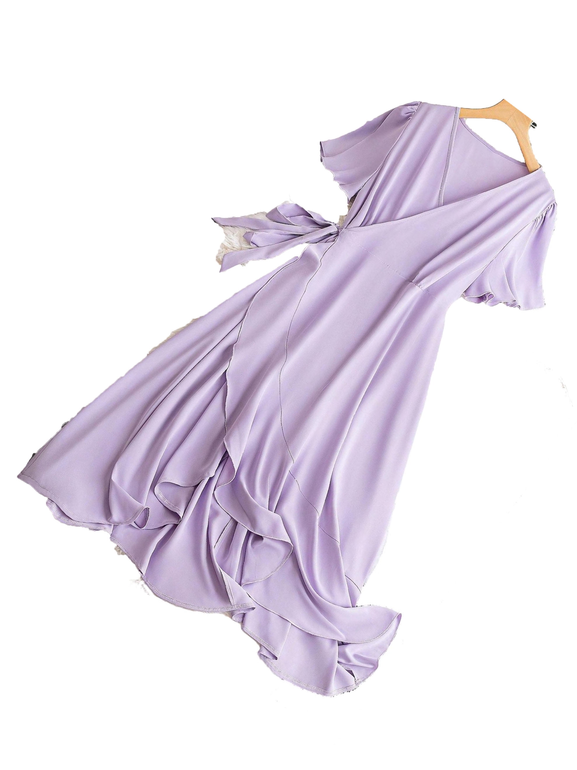 Plus size lavender dress hot sale
