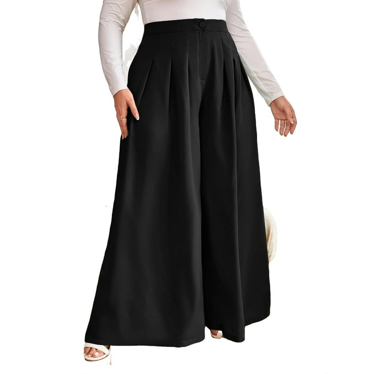Chiclily Belted Wide Leg Pants For Women High Waisted, 60% OFF