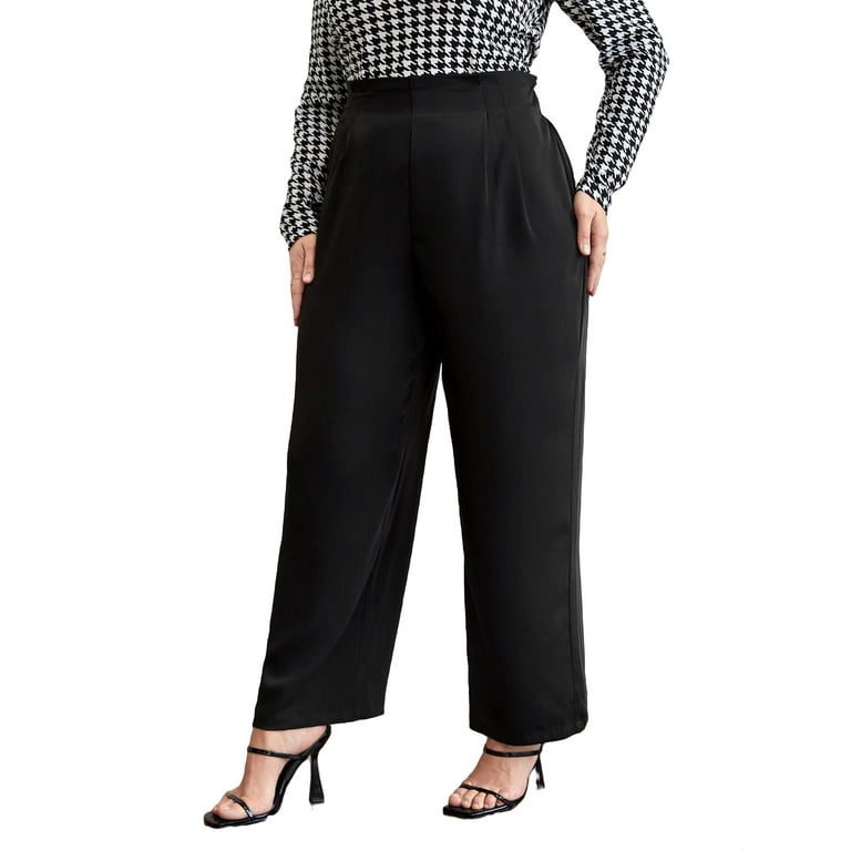 Walmart women's cheap plus size pants