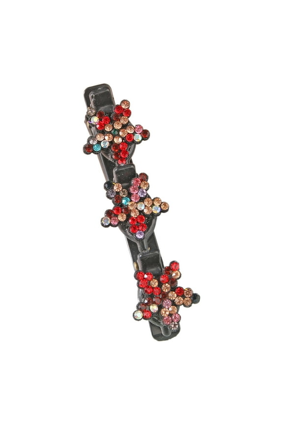 Elegant Sparkling Braided Hair Clip for Women and Girls Short Hairstyles