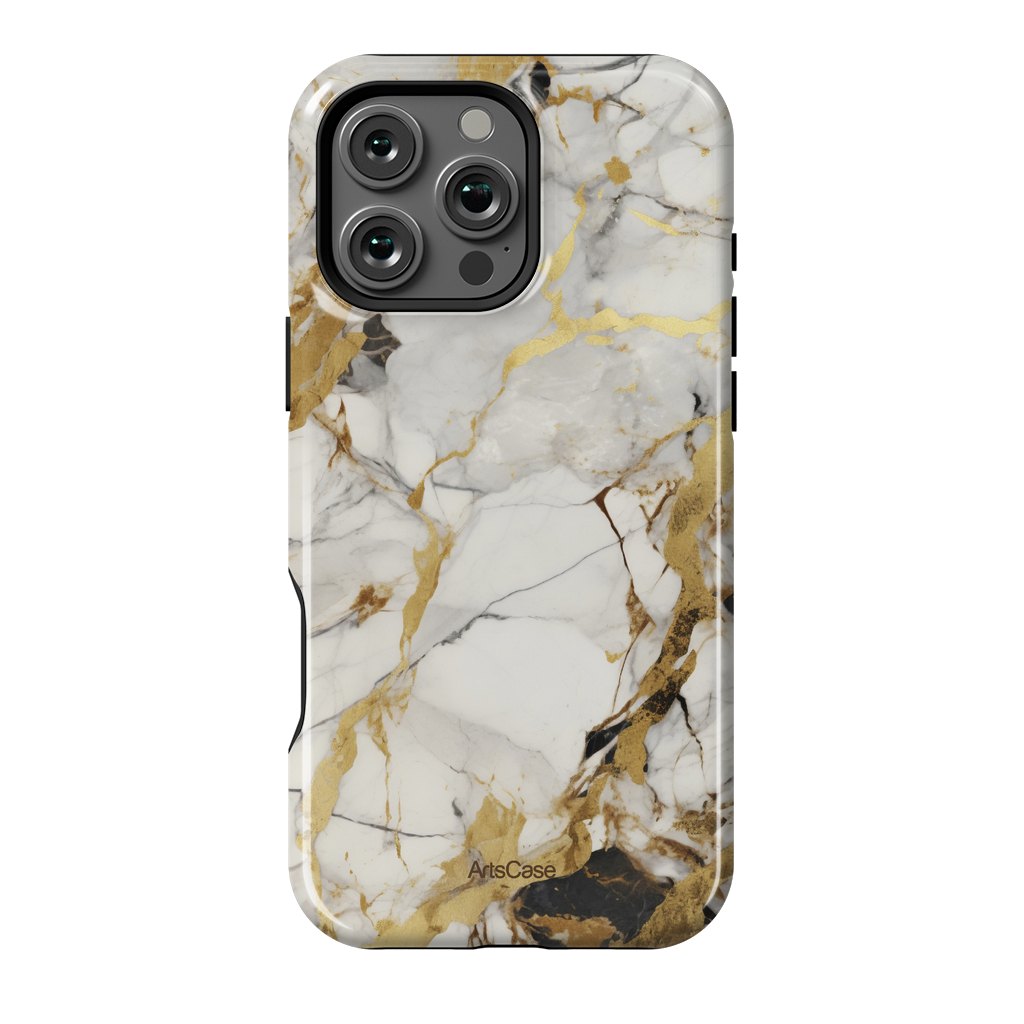 Elegant Sparkling Gold Dust Effect Tough Protective Case for iPhone 11 ...