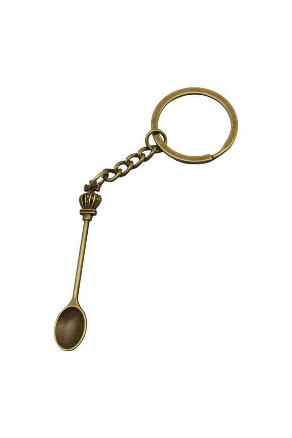 Elegant Spoon Keyring Rustproof Sturdy Construction Perfect For Friend Family