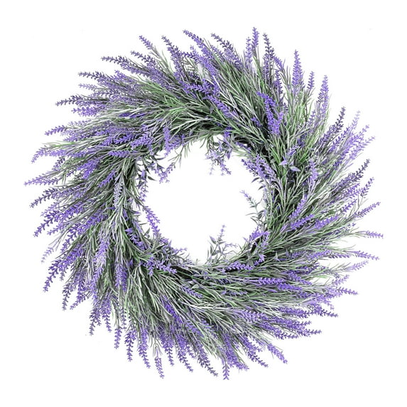 Elegant Spring Floral Wreath 18 Inch Farmhouse Front Door Decoration For All Seasons