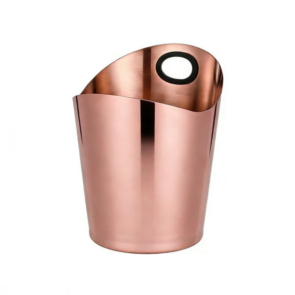 Elegant Stainless Steel Ice Bucket Barrel Style for Parties and Home Bar with Sturdy Construction Multicolor