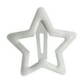 thumbnail image 1 of Metal Star Snap Clip Barrettes for Girls Women Hair Accessories Cute Non Hairpins, 1 of 4