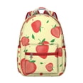thumbnail image 1 of Elegant Strawberry Backpack for School & Travel - Trendy Laptop Bag for Women & Teens, Durable Bookbag with Front Pocket, Sweet Strawberry Print, Perfect Gift Idea, 1 of 6