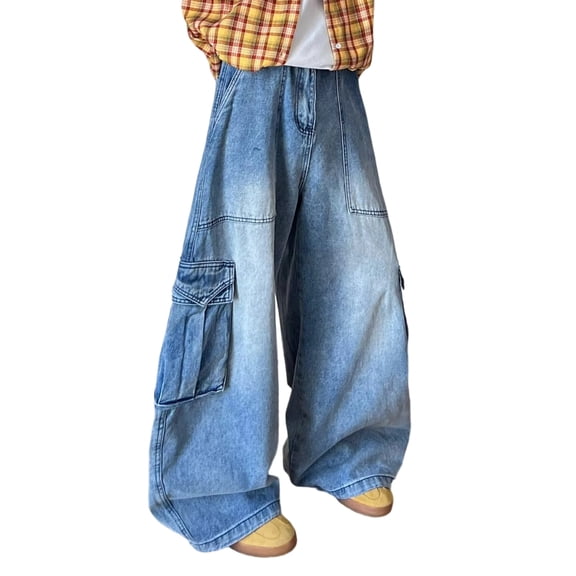 Elegant Stretch Denim Trousers, Straight Leg Pants for Everyday Comfort, Long-Lasting Casual Pants with Contemporary Fit