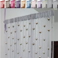 thumbnail image 1 of Elegant Rose Thread Door Curtain - 39x79 Inch String Curtain for Room Divider Decoration Effortless Installation Versatile Tassel Design for Home Décor, 1 of 8