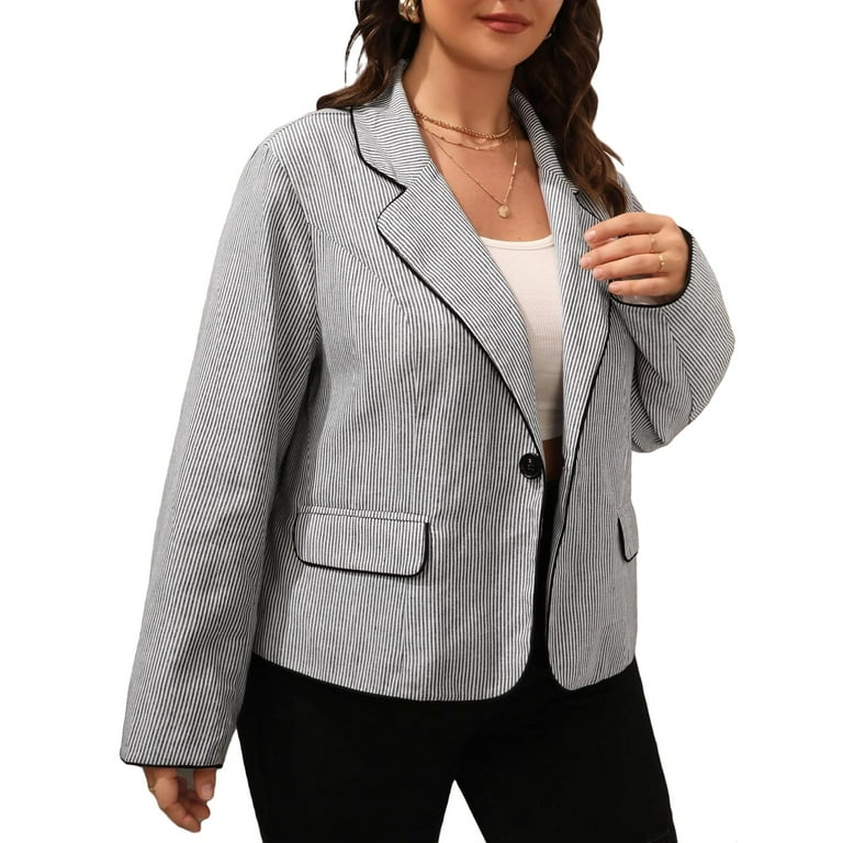 Walmart plus size blazers online
