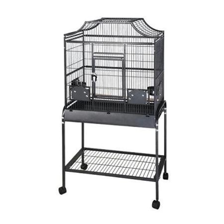 Elegant Style Flight Cage - Small-Platinum
