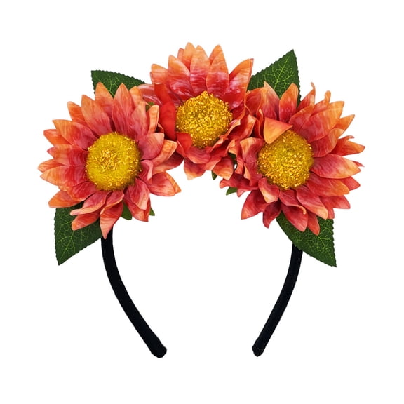 Elegant Sun Flower Hairhoop Perfect Headwear for Weddings Parties and Casual Outfit Comfortable Wedding Headpiece
