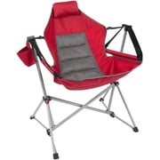 Elegant Swing Chair Lounger Jester Red, 37.8 In x 27.2 In x 44.1 In