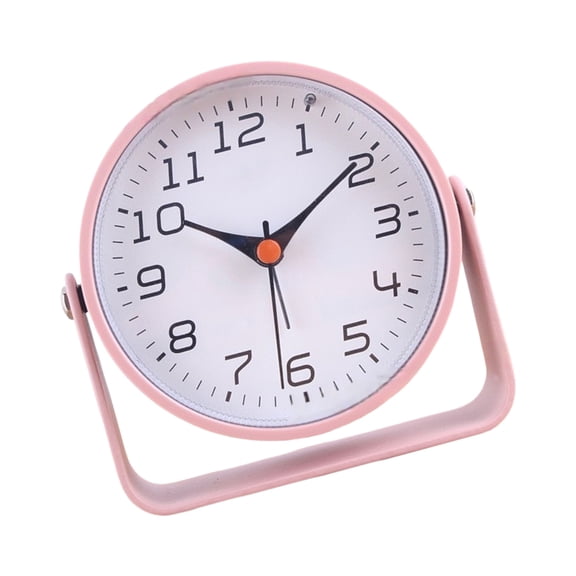 Elegant Table Clock Quiet Operated Timepiece for Artistic Homes Decoration in Various Space