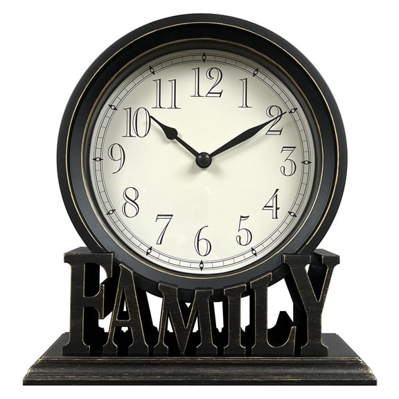 Elegant Tabletop Clock Retro Desk Clock For Home Decoration Perfectly For Living Room Or Use