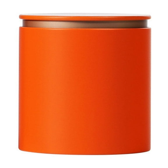 Elegant Tea Stash Jar Metal Container for Storage Loose Tea Coffee Storage Container Metal Tea Box Can