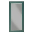 Elegant Teal Full Length Leaner Mirror