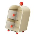 thumbnail image 1 of Elegant Teas Bag Coffee Creamer Organizer Cosmetics Storage Box with Drawers, 1 of 11
