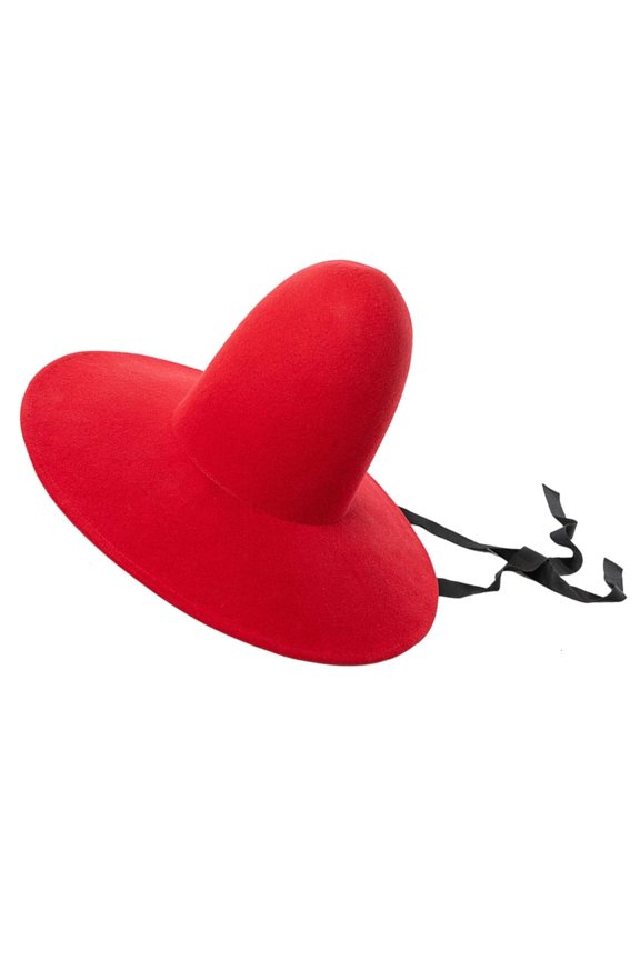 Elegant Thermal Insulation Wool Top Hat With Wide Brims Outdoor Caps For Sun Shade And Special Occasion