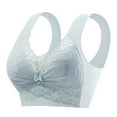 thumbnail image 1 of Elegant Thin Lace Underwear Fixed Cup Bra Cover Vest Style Supportive Womens Apparel, 1 of 8