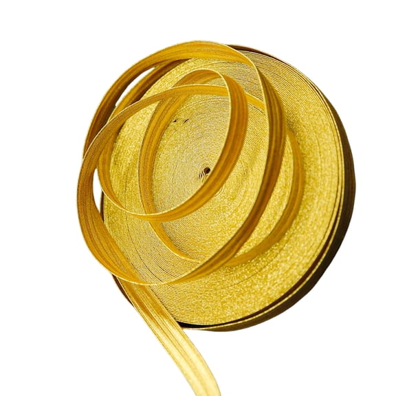 Elegant Thread Piping Tape Fashion Home Textiles Luxurious Satins Border Tape for Clothing and Packaging