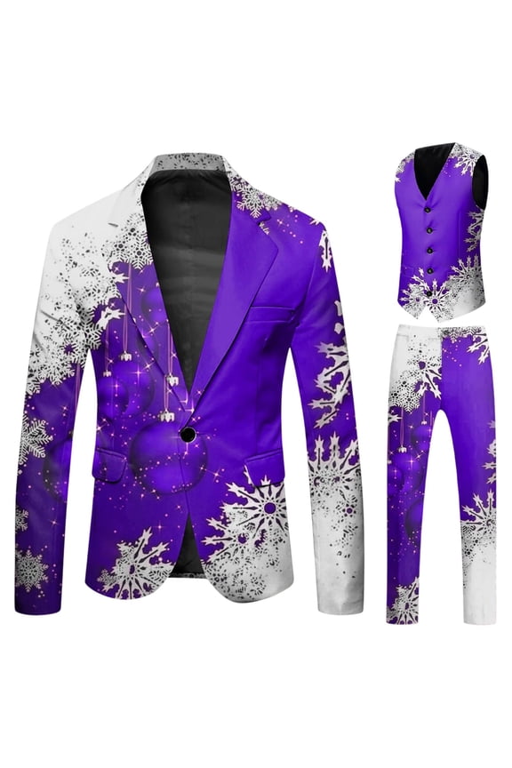 Elegant Three Piece Sequin Mother of the Bride Pant Suit with Jacket, Women's Lace Chiffon Formal Wedding Outfit for Holiday Celebrations