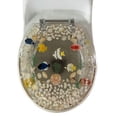 thumbnail image 1 of Elegant Touch Fish Design Polyresin Standard Toilet Seat, Clear, 1 of 1