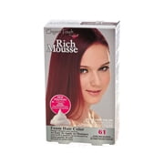Elegant Touch by Purest Rich Mousse Foam Permanent Hair Color Dark Red Blonde #61 Pack of 20