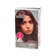 Elegant Touch by Purest Rich Mousse Foam Permanent Hair Color Medium Ash Brown #42 Pack of 20